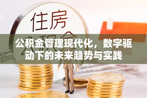 桓台公积金管理现代化，数字驱动下的未来趋势与实践