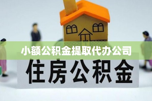 桓台小额公积金提取代办公司