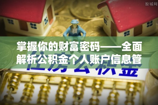 桓台掌握你的财富密码——全面解析公积金个人账户信息管理与优化