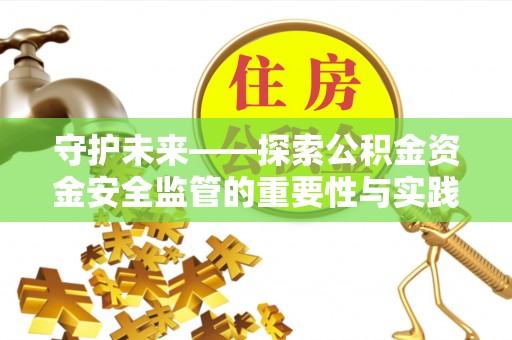 桓台守护未来——探索公积金资金安全监管的重要性与实践路径