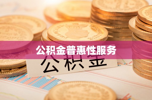 桓台公积金普惠性服务