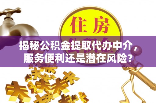 桓台揭秘公积金提取代办中介，服务便利还是潜在风险？